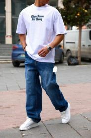 Spodnie jeans męskie (30-38/8szt)