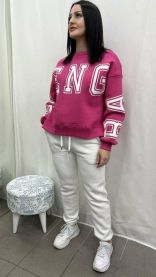 Bluzy bez kaptura damskie (S-XL/4szt)