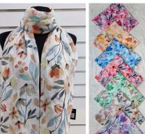 Szaliki damskie (uniwersalny/12szt)