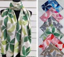 Szaliki damskie (uniwersalny/12szt)