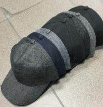 Czapki męskie z daszkiem (uniwersalny/12szt)