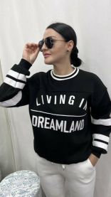 Bluzy bez kaptura damskie (S-XL/4szt)