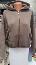 Bluzy z kapturem damskie (S-XL/4szt)