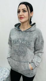 Bluzy z kapturem damskie (uniwersalny/4szt)