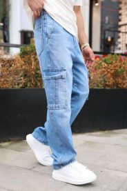 Spodnie jeans męskie (30-38/8szt)