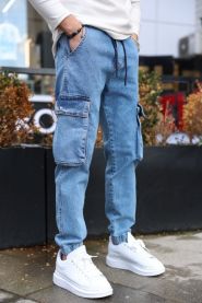 Spodnie jeans męskie (30-38/8szt)