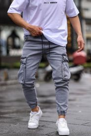 Spodnie jeans męskie (30-38/8szt)