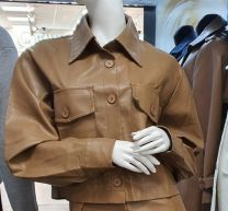 Kurtka ekoskóry damskie (S-L/6szt)