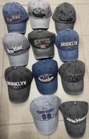 Czapki męskie z daszkiem (uniwersalny/12szt)