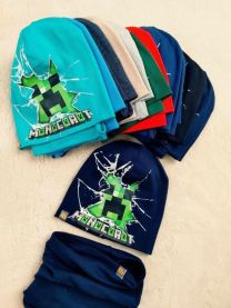 Komplet Czapki Dziecięce (uniwersalny/12kpt)