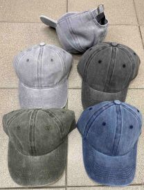 Czapki męskie z daszkiem (uniwersalny/12szt)