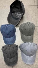 Czapki męskie z daszkiem (uniwersalny/12szt)