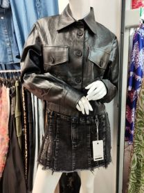 Kurtka ekoskóry damskie (S-L/6szt)