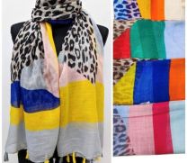 Szaliki damskie (uniwersalny/12szt)