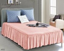 Prześcieradła z falbankami-AKSAMIT (160x200cm/6szt)