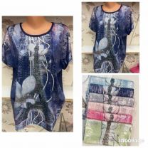 Bluzki damskie (L-3XL/12szt)