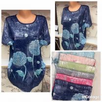 Bluzki damskie (L-3XL/12szt)