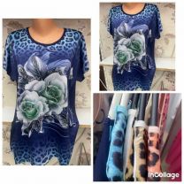 Bluzki damskie (L-3XL/12szt)