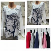 Bluzka damska (XL-3XL/12szt)