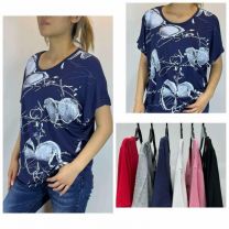 Bluzki damskie (XL-3XL/12szt)