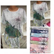 Bluzki damskie (L-3XL/12szt)