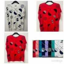 Bluzki damskie (L-3XL/12szt)