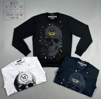 Bluzy bez kaptura męskie (M-2XL/12szt)