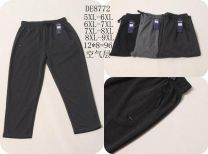 Spodnie dresowe męskie (5-9XL/12szt)