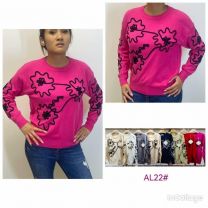 Swetry damskie (L-3XL/12szt)