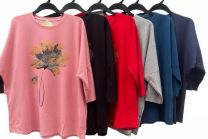 Bluzka damska (2XL-5XL/12szt)