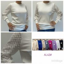 Swetry damskie (L-3XL/12szt)