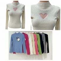 Swetry damskie (M-2XL/10szt)