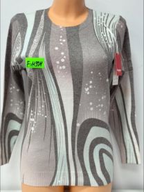 Swetry damskie (L-3XL/8szt)