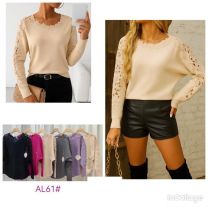 Swetry damskie (L-3XL/12szt)