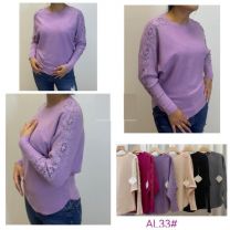 Swetry damskie (L-3XL/12szt)