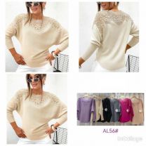 Swetry damskie (L-3XL/12szt)