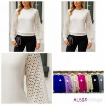 Swetry damskie (L-3XL/12szt)