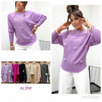 Swetry damskie (L-3XL/12szt)