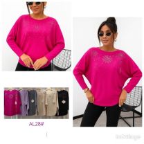 Swetry damskie (L-3XL/12szt)