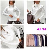 Swetry damskie (L-3XL/10szt)