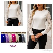 Swetry damskie (L-3XL/12szt)