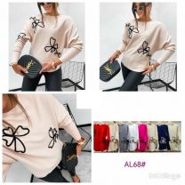 Swetry damskie (L-3XL/12szt)