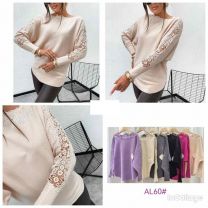 Swetry damskie (L-3XL/12szt)