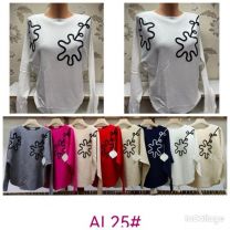 Swetry damskie (L-3XL/10szt)