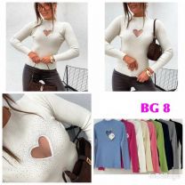 Swetry damskie (M-2XL/10szt)