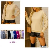 Swetry damskie (L-3XL/12szt)