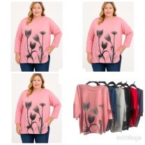 Bluzka damska (2XL-5XL/12szt)