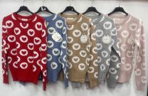 Swetry damskie (M-2XL/10szt)