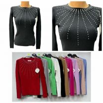 Swetry damskie (M-2XL/10szt)