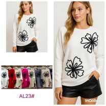 Swetry damskie (L-3XL/12szt)